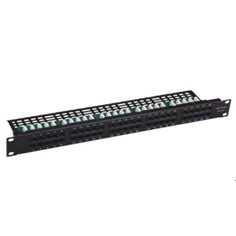Cat5e/Cat6 Patch Panel, 19 Inch UTP FTP Network Patch Panels